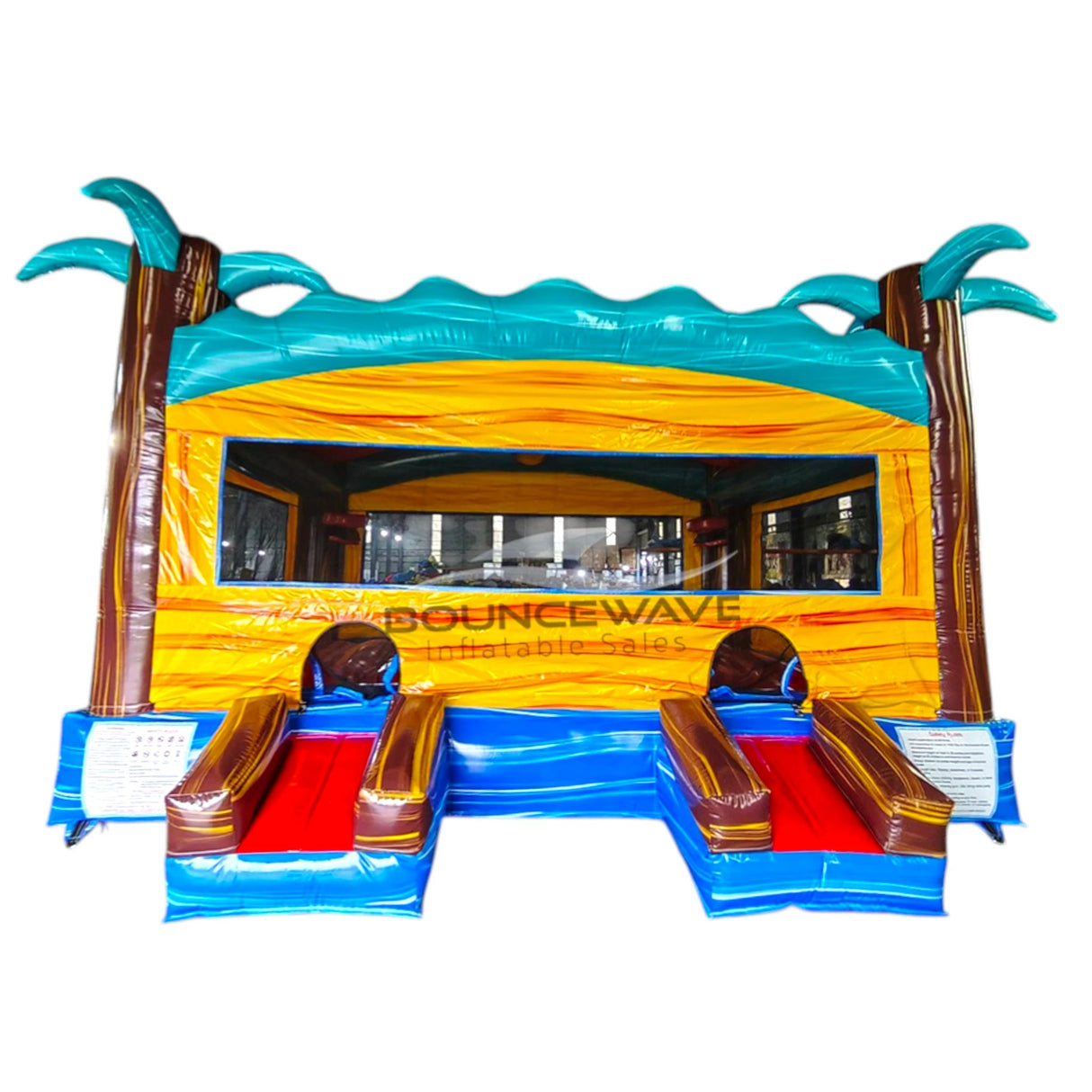 Tropic Shock XL Bounce House - BounceWave Inflatable Sales