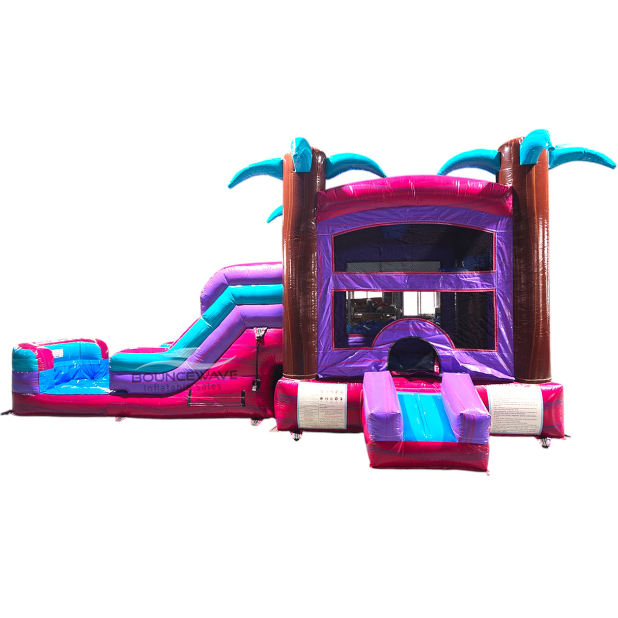 Ultra Shock Commercial Bounce House Combo with Slide (Wet/Dry)