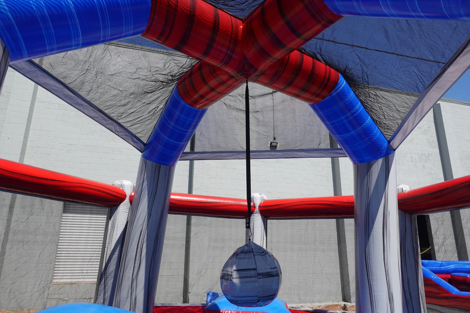 Wrecking Ball Commercial Interactive Inflatable Game - BounceWave Inflatable Sales