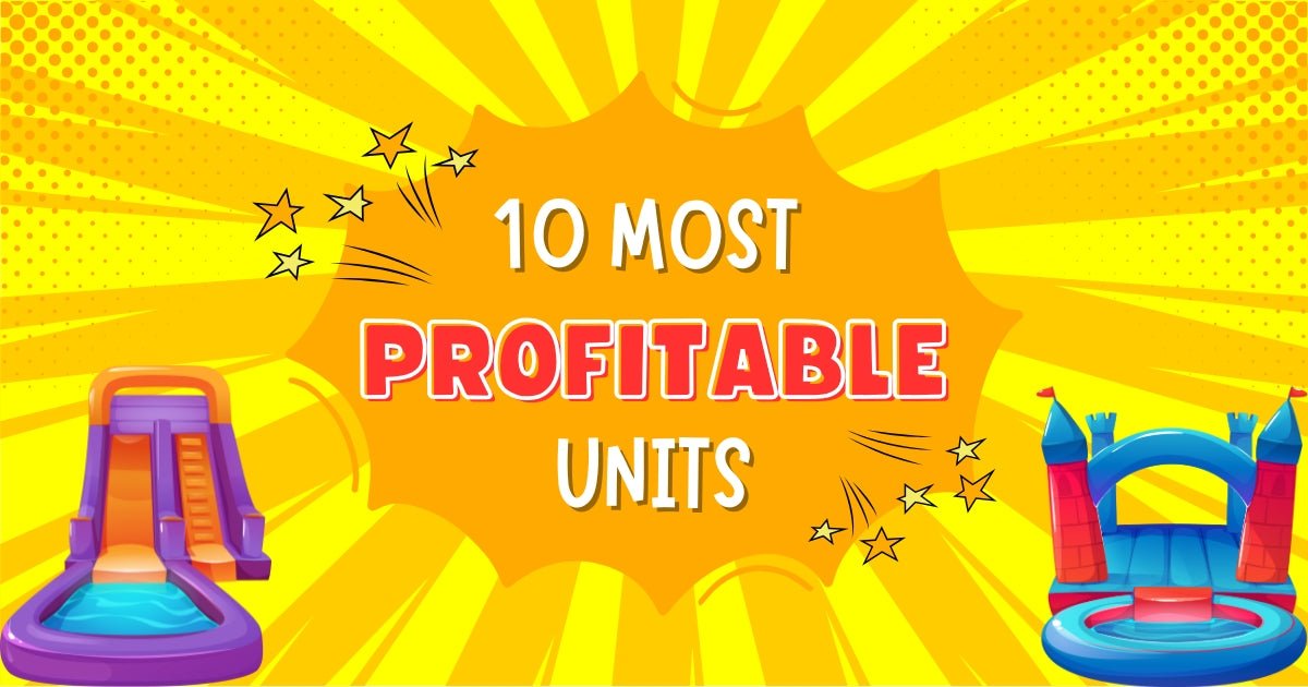 10 Most Profitable Inflatable Units to Start Your Rental Business - BounceWave Inflatable Sales