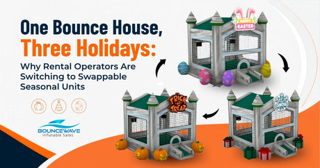 One Bounce House, Three Holidays: Why Rental Operators Are Switching to Swappable Seasonal Units