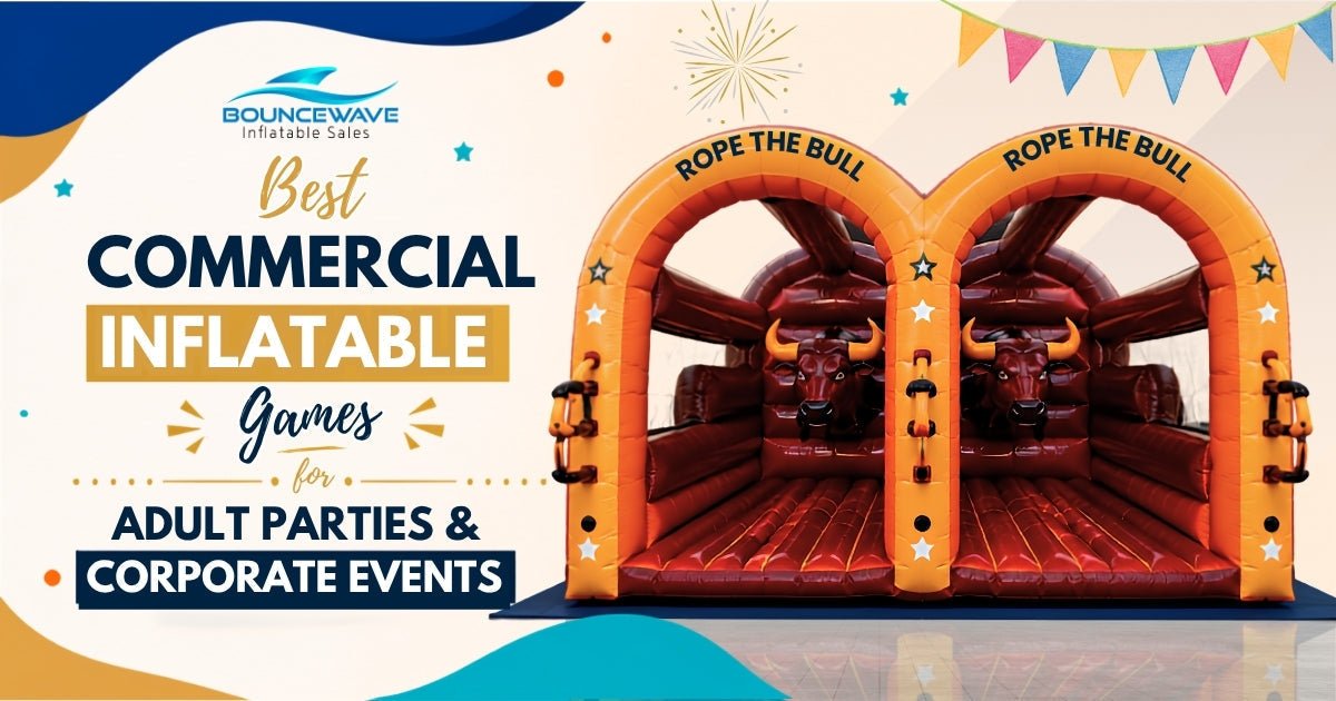 Best Commercial Inflatable Games for Adult Parties and Corporate Events - BounceWave Inflatable Sales