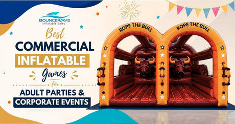 Best Commercial Inflatable Games for Adult Parties and Corporate Events - BounceWave Inflatable Sales