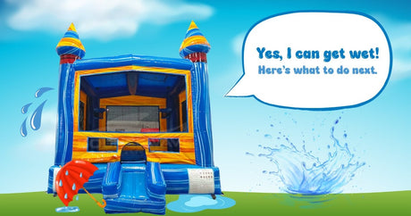 Can A Bounce House Get Wet? What You Should Know - BounceWave Inflatable Sales