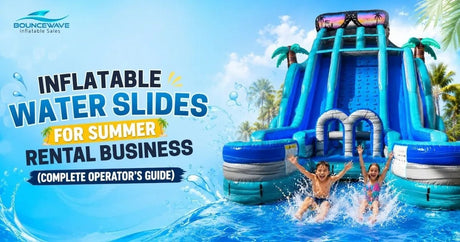 Inflatable Water Slides for Summer Rental Business (Complete Operator’s Guide) - BounceWave Inflatable Sales