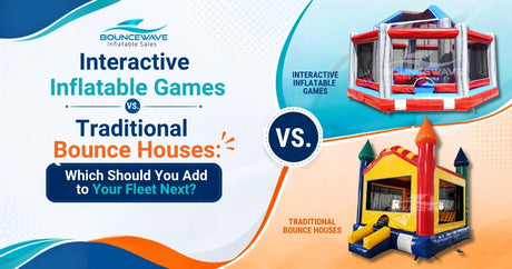 Interactive Inflatable Games vs. Traditional Bounce Houses: Which Should You Add to Your Fleet Next? - BounceWave Inflatable Sales