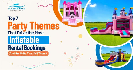 Top 7 Party Themes That Drive the Most Inflatable Rental Bookings - BounceWave Inflatable Sales