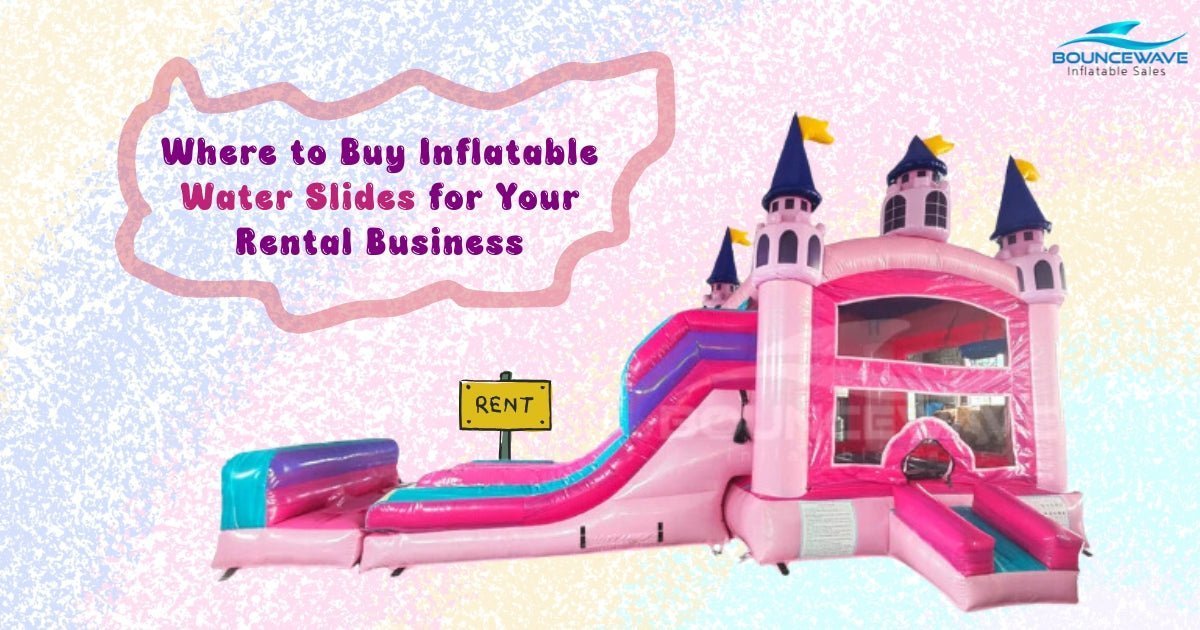 Where to Buy Inflatable Water Slides for Your Rental Business