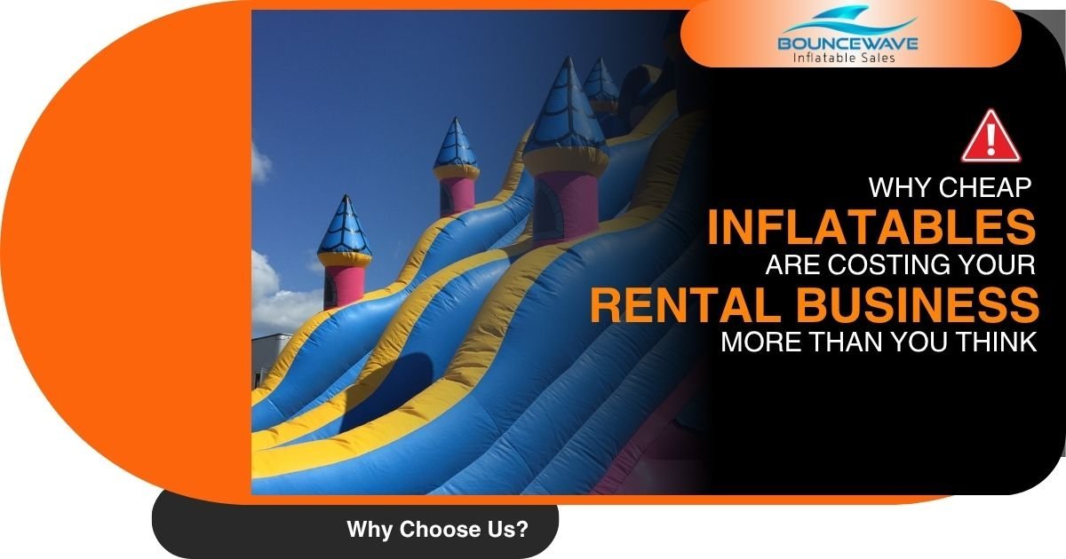 Why Cheap Inflatables Are Costing Your Rental Business More Than You Think - BounceWave Inflatable Sales