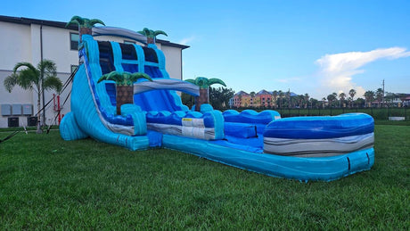15ft-18ft Water Slides - BounceWave Inflatable Sales