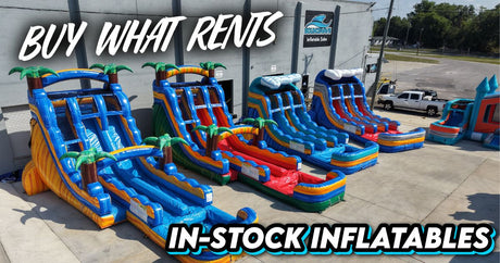 In Stock Inflatables - BounceWave Inflatable Sales