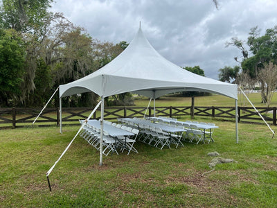 In Stock Party Tables, Chairs, & Tents - BounceWave Inflatable Sales