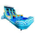 15ft Akua Falls Dual Lane Water Slide – Center Climb