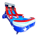 15ft American Thunder Single Lane Water Slide