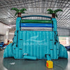15ft Bahama Blast Dual Lane Center Climb Inflatable Water Slide - BounceWave Inflatable Sales