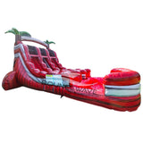 15ft Buccaneer Bay Dual Lane Water Slide – Center Climb - BounceWave Inflatable Sales