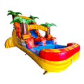 15ft Fiesta Fire Single Lane Water Slide