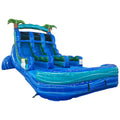 15ft Island Drop Dual Lane Water Slide – Center Climb