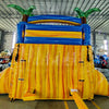 15ft Lava Falls Dual Lane Center Climb Inflatable Water Slide - BounceWave Inflatable Sales