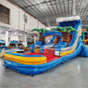 15ft Rip Curl Commercial Single Lane Inflatable Water Slide - BounceWave Inflatable Sales