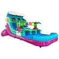 15ft Summer Luau Dual Lane Water Slide – Center Climb