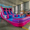 15ft Supernova Splash Dual Lane Center Climb Inflatable Water Slide - BounceWave Inflatable Sales