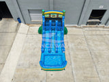 15ft Tiki Shot Dual Lane Water Slide – Center Climb - BounceWave Inflatable Sales