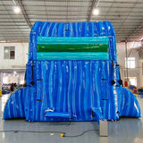15ft Trop Wave Dual Lane Center Climb Inflatable Water Slide - BounceWave Inflatable Sales
