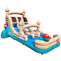15ft Sandcastle Beach Dual Lane Water Slide – Center Climb