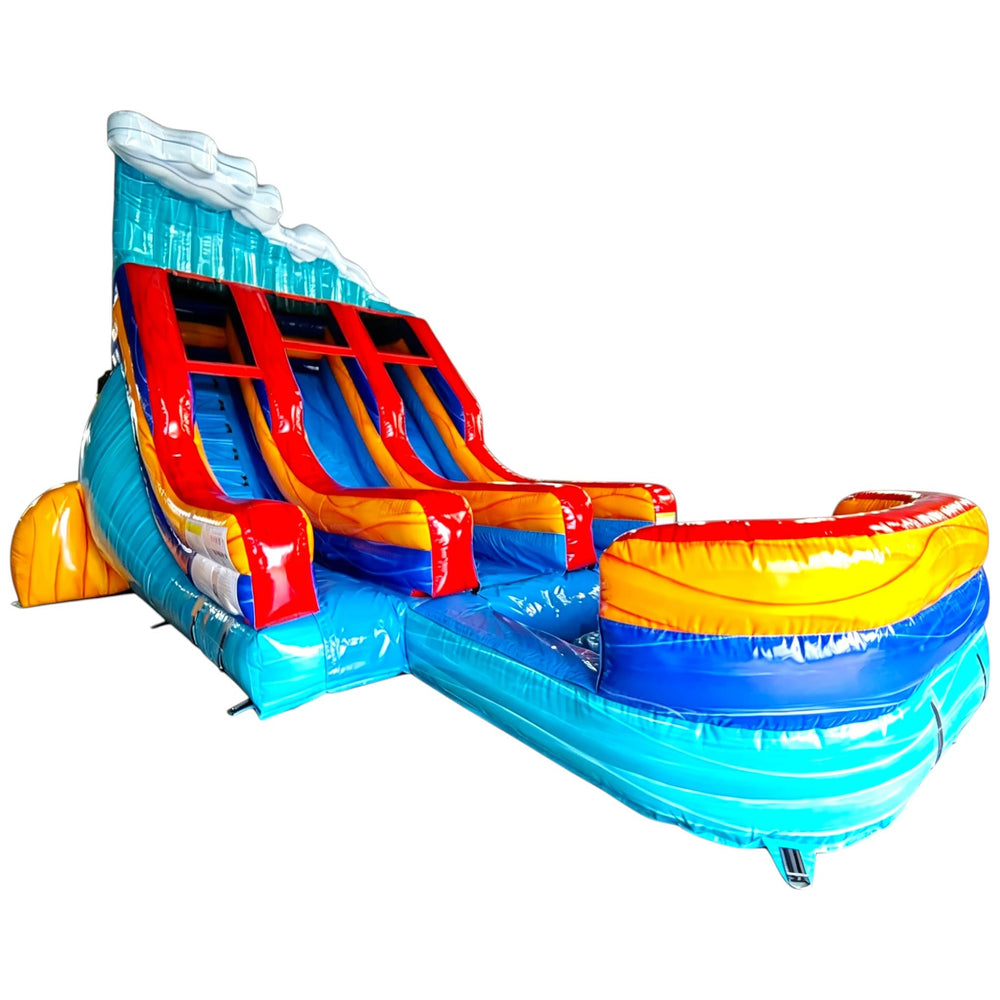 Any Classic 16' PowerSplash Dual Lane Water Slide