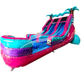 16ft Ultra Shock Dual Lane Water Slide - PowerSplash - BounceWave Inflatable Sales