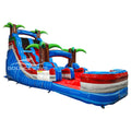 17ft Baja Splash Slim Single Lane Water Slide