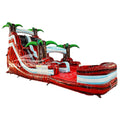 17ft Crimson Bay Slim Single Lane Water Slide