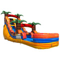 17ft Fiesta Fire Slim Single Lane Water Slide
