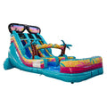 18ft Island Flow Dual Lane Water Slide – Center Climb