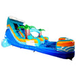 18ft Akua Falls Commercial Single Lane Inflatable Water Slide - BounceWave Inflatable Sales