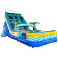 18ft Akua Falls Dual Lane Water Slide – Center Climb