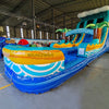 18ft Akua Falls Hybrid DL Inflatable Water Slide - BounceWave Inflatable Sales