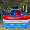 18ft Baja Splash Commercial Single Lane Inflatable Water Slide - BounceWave Inflatable Sales