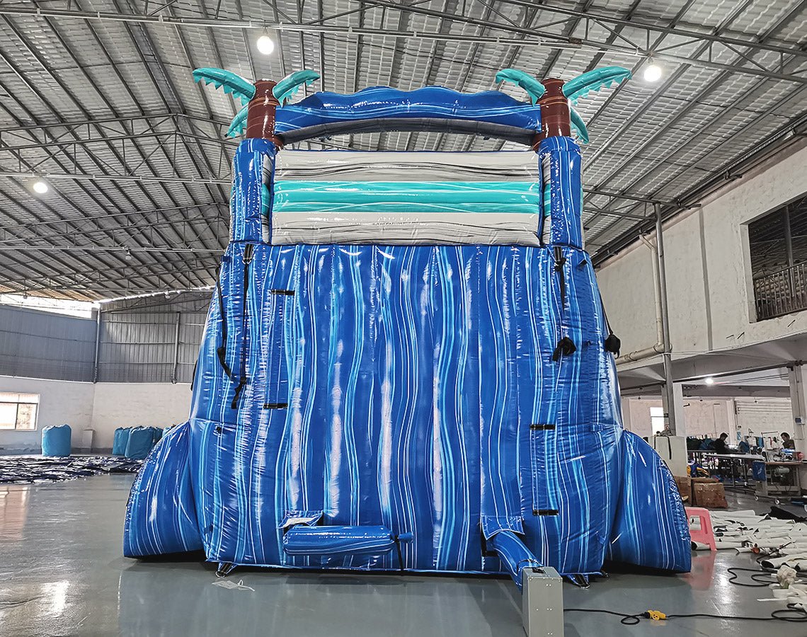 pressure and slide Riddim 2枚セット 18ft Cayman Crush Dual Lane Water Slide – Center Climb