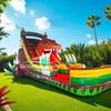 18ft Dino Rage Commercial Single Lane Inflatable Water Slide - BounceWave Inflatable Sales