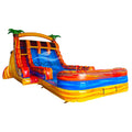 18ft Fiesta Fire Triple Lane Water Slide – Hybrid