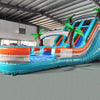 18ft Fiji Falls Dual Lane Center Climb Inflatable Water Slide - BounceWave Inflatable Sales