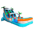 18ft Fiji Falls Dual Lane Water Slide – Center Climb
