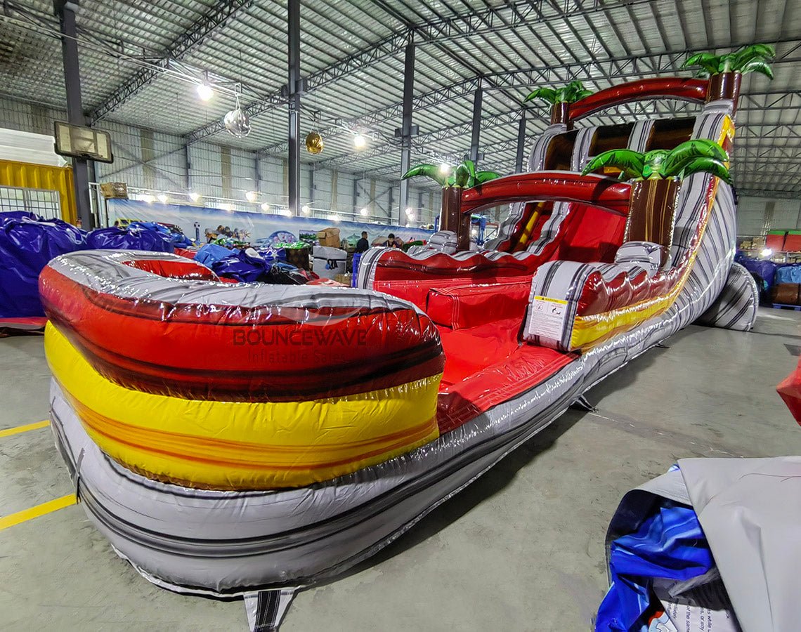 18ft Fire Island Dual Lane Water Slide – Hybrid