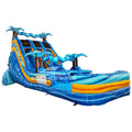 18ft Flashpoint Falls Dual Lane Water Slide – Center Climb