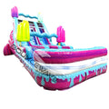 18ft Freeze Pop Falls Dual Lane Water Slide – Center Climb