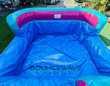 18ft Freeze Pop Falls Single Lane Water Slide - BounceWave Inflatable Sales