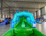 18ft GameFly Dual Lane Hybrid Inflatable Water Slide - BounceWave Inflatable Sales