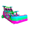 18ft Glow Rider Dual Lane Water Slide – Center Climb